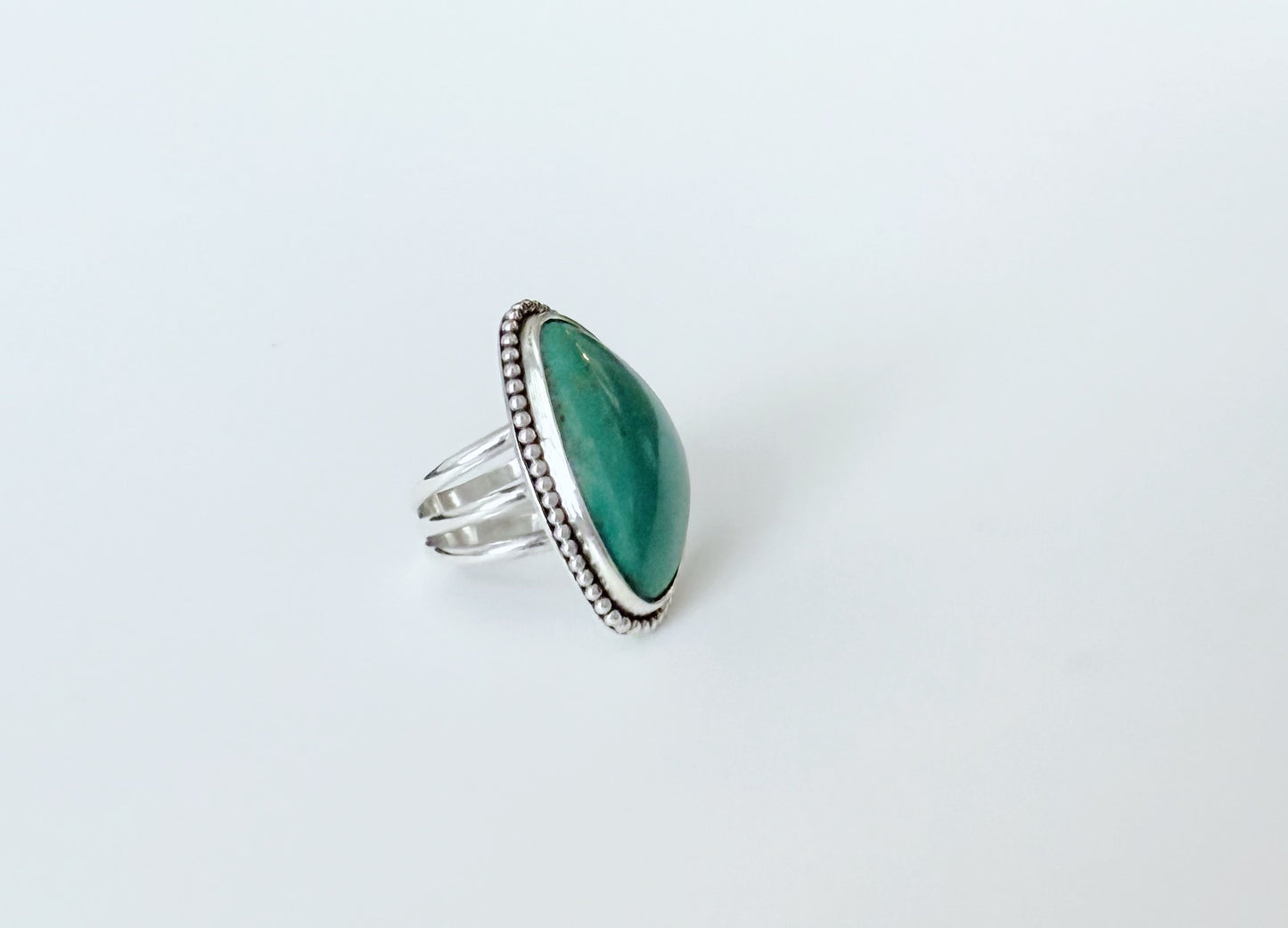 Teal Turquoise Ring