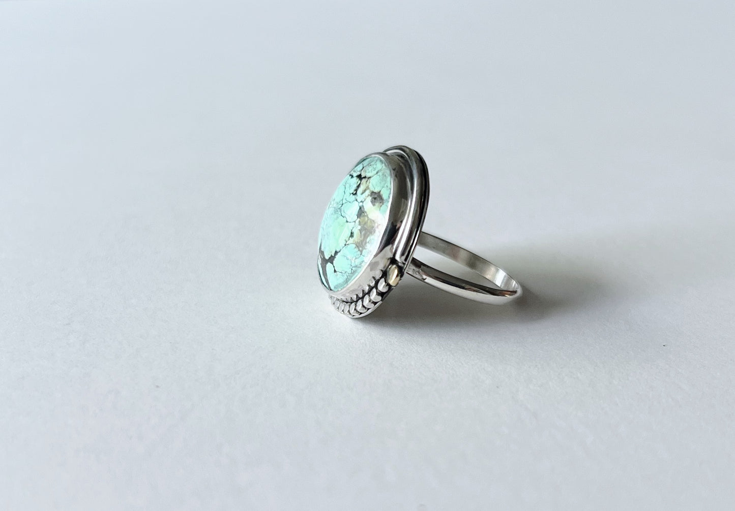 Light Blue Turquoise Ring