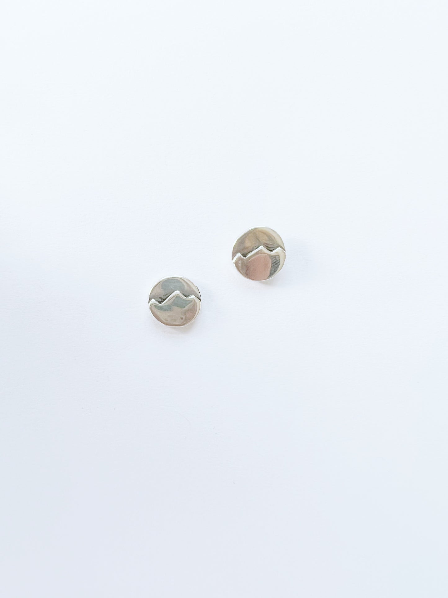 Mountain Stud Earrings