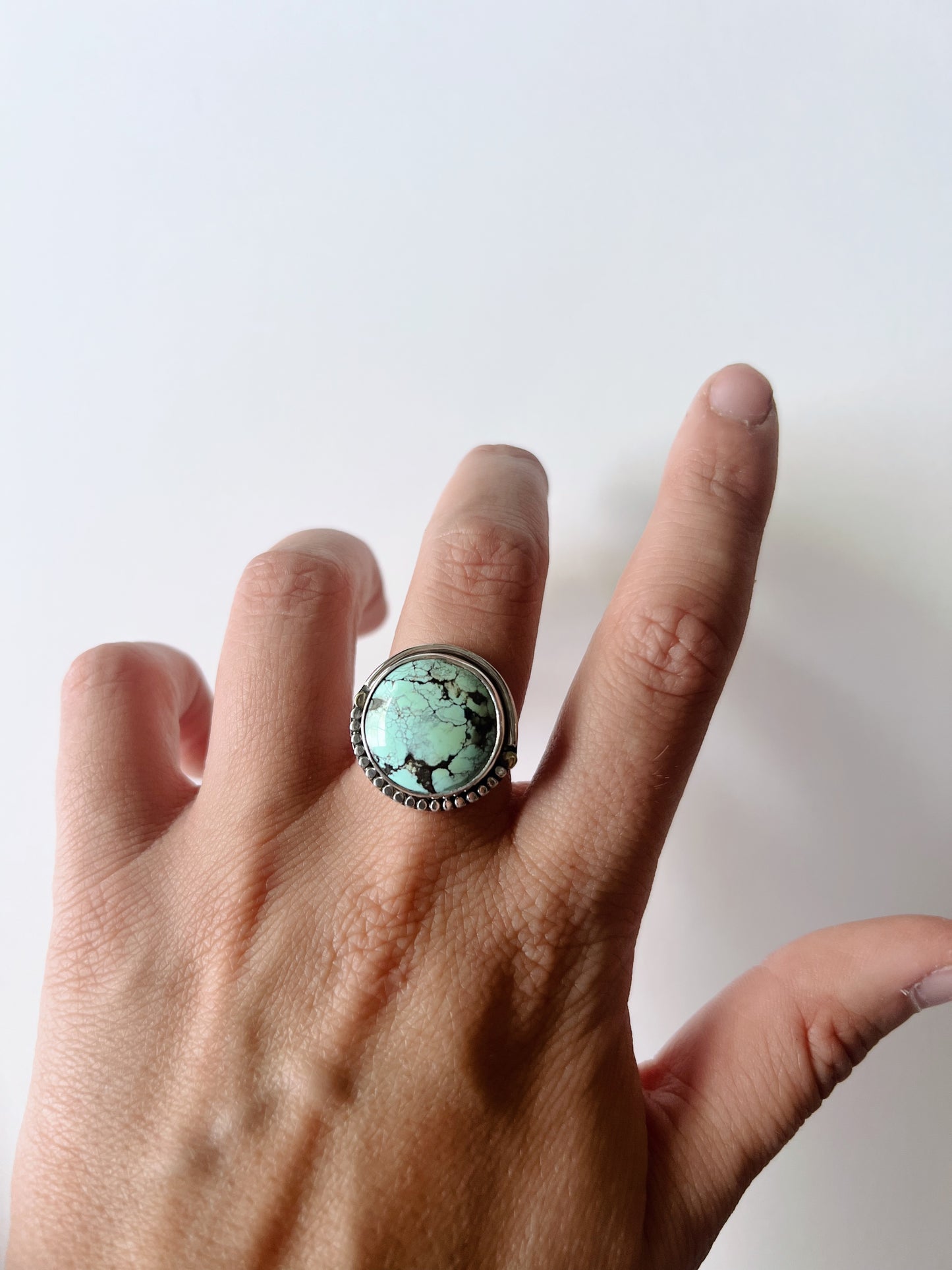 Light Blue Turquoise Ring