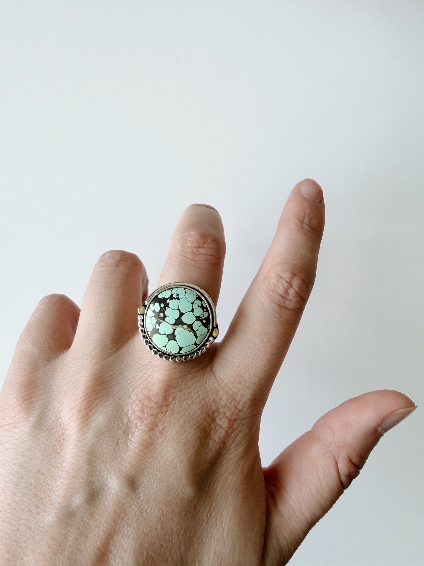 Sky Blue Yungai Turquoise Ring