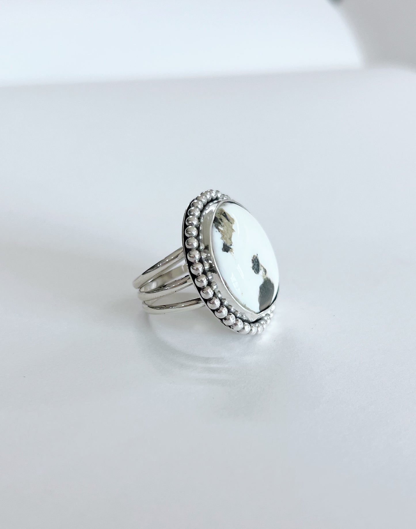 White Buffalo Ring