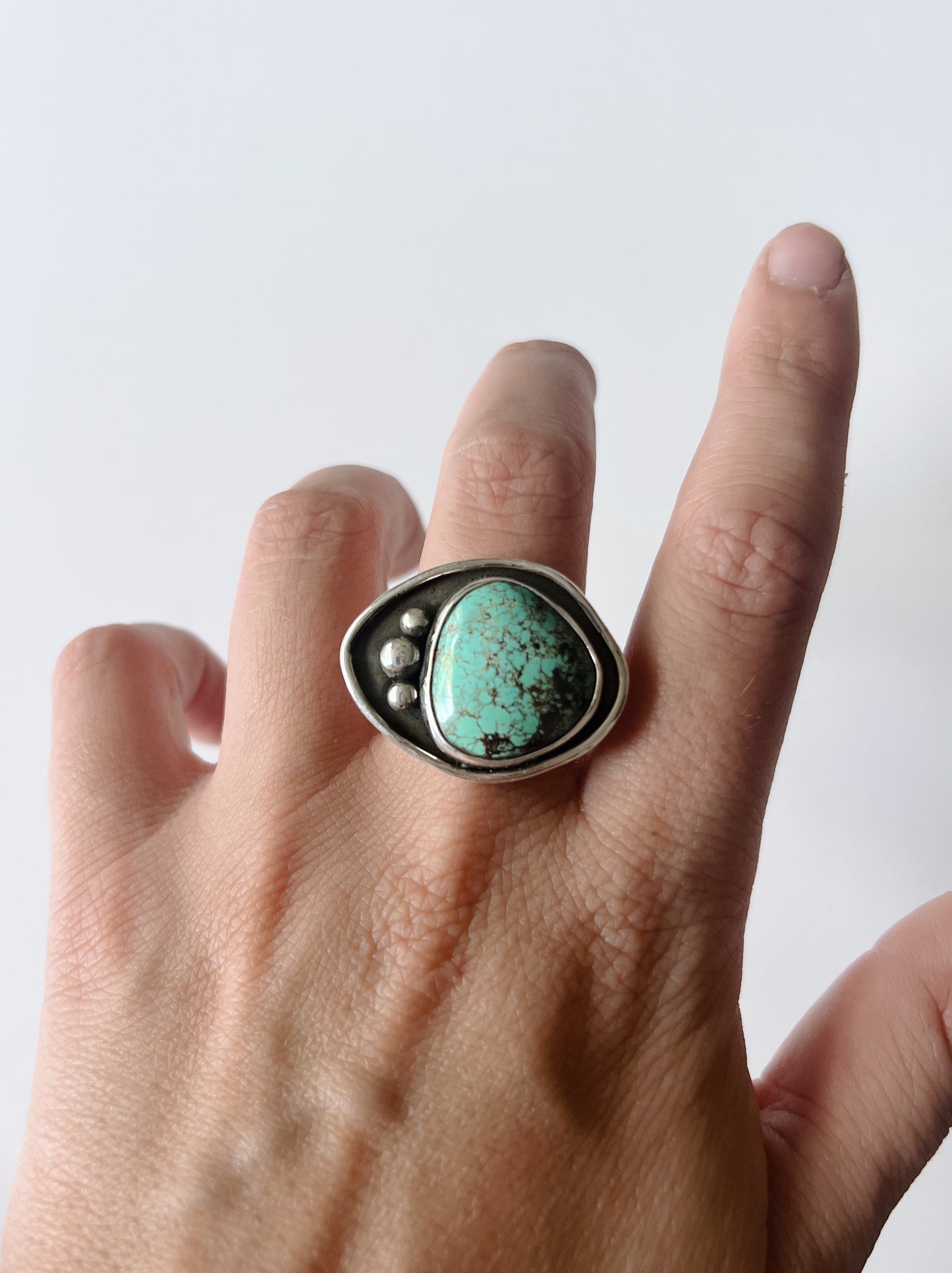 Boho Turquoise Ring