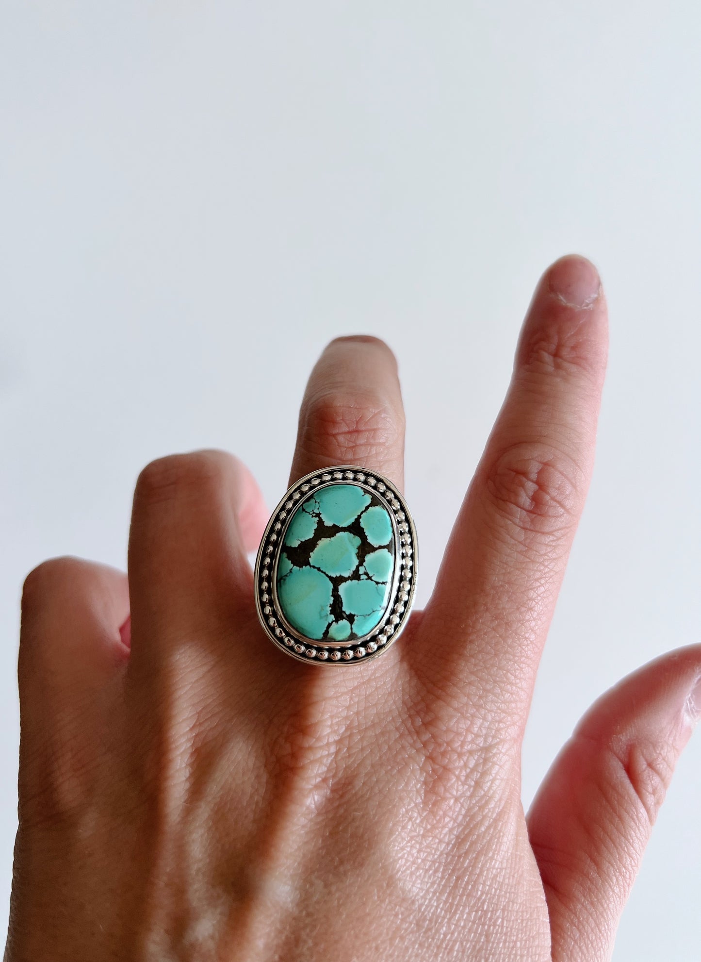 Ocean Blue Yungai Turquoise Ring