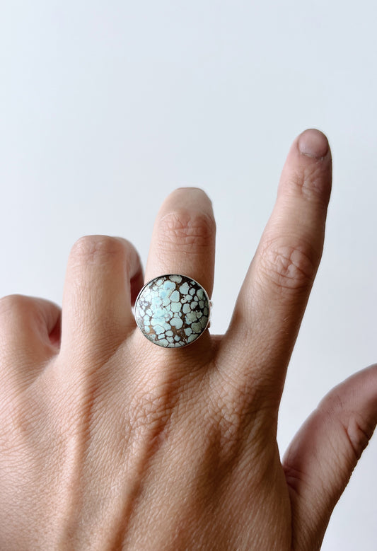 Sky Blue Turquoise Ring
