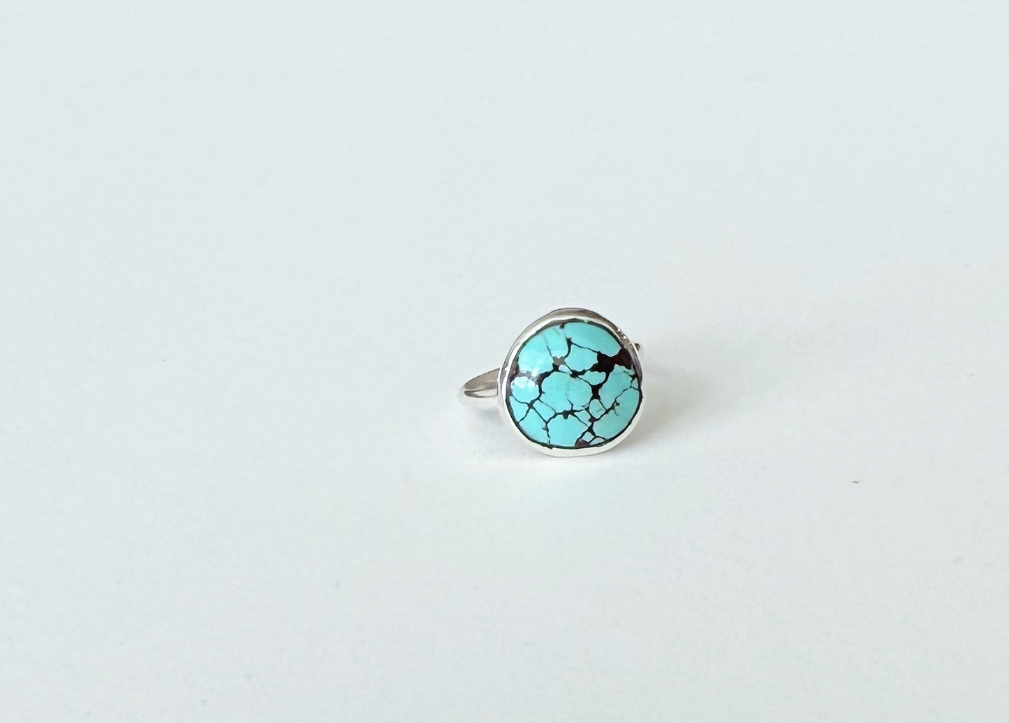 Bright Blue Turquoise Stacking Ring