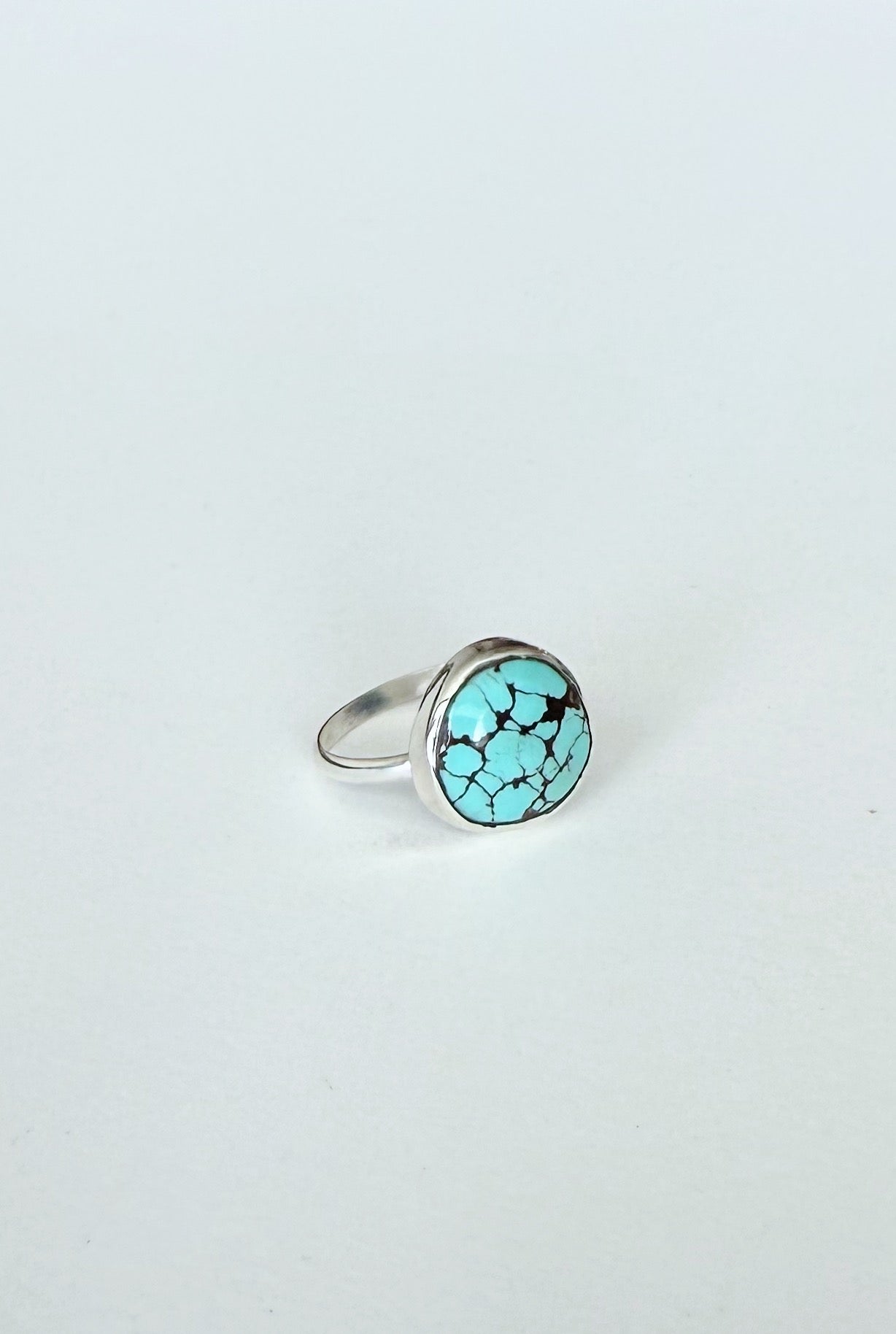 Bright Blue Turquoise Stacking Ring