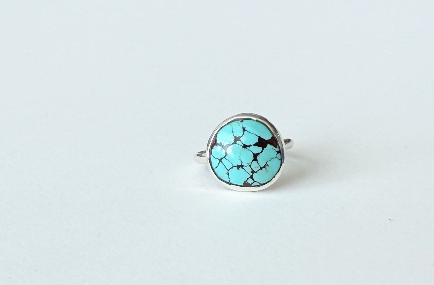 Bright Blue Turquoise Stacking Ring