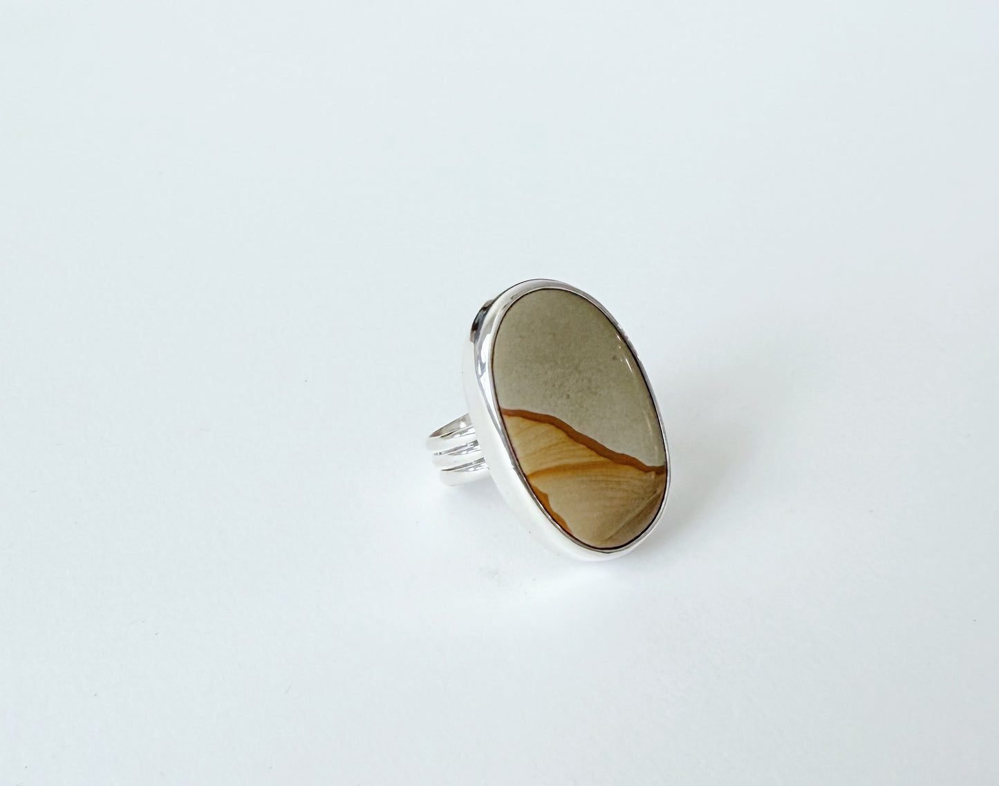Landscape Jasper Ring