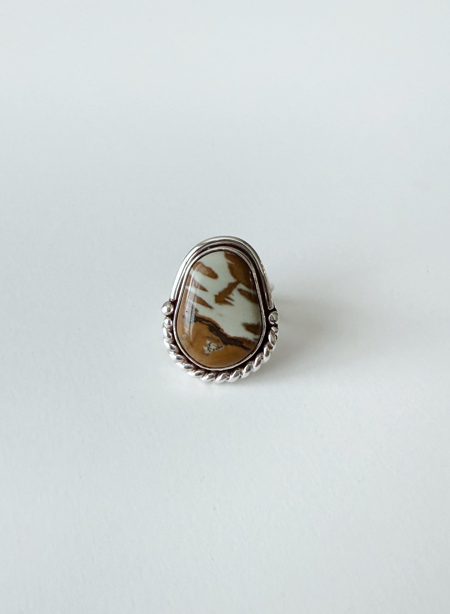 Southwestern Landscape Jasper Ring