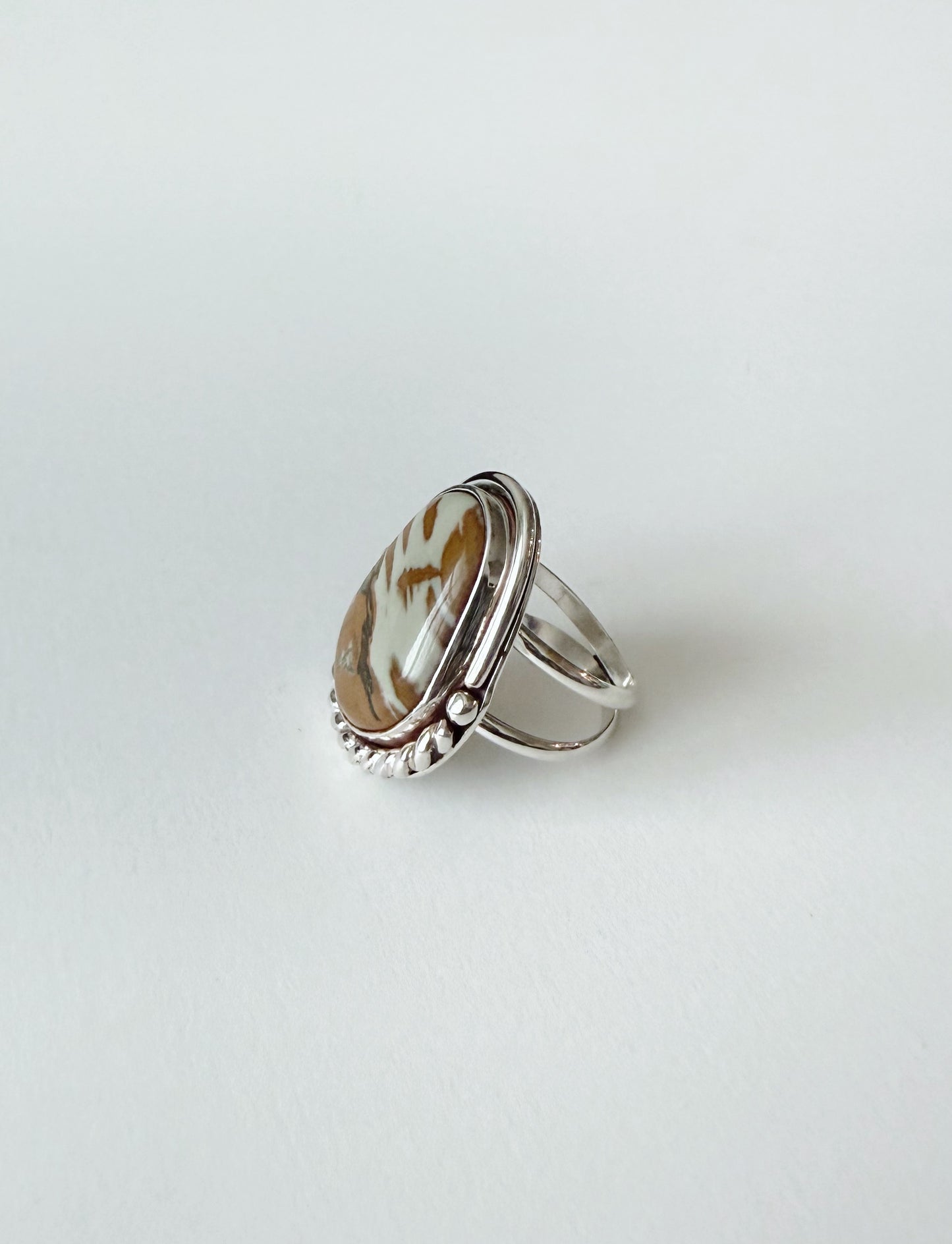 Southwestern Landscape Jasper Ring