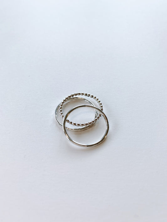 Set of Three Stacking Rings