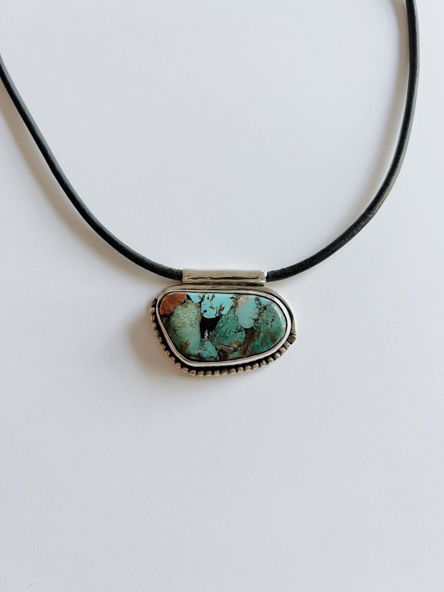 Copper Lake Turquoise Necklace