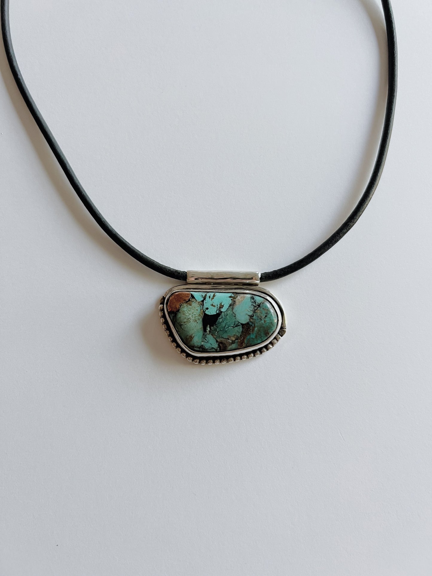 Copper Lake Turquoise Necklace